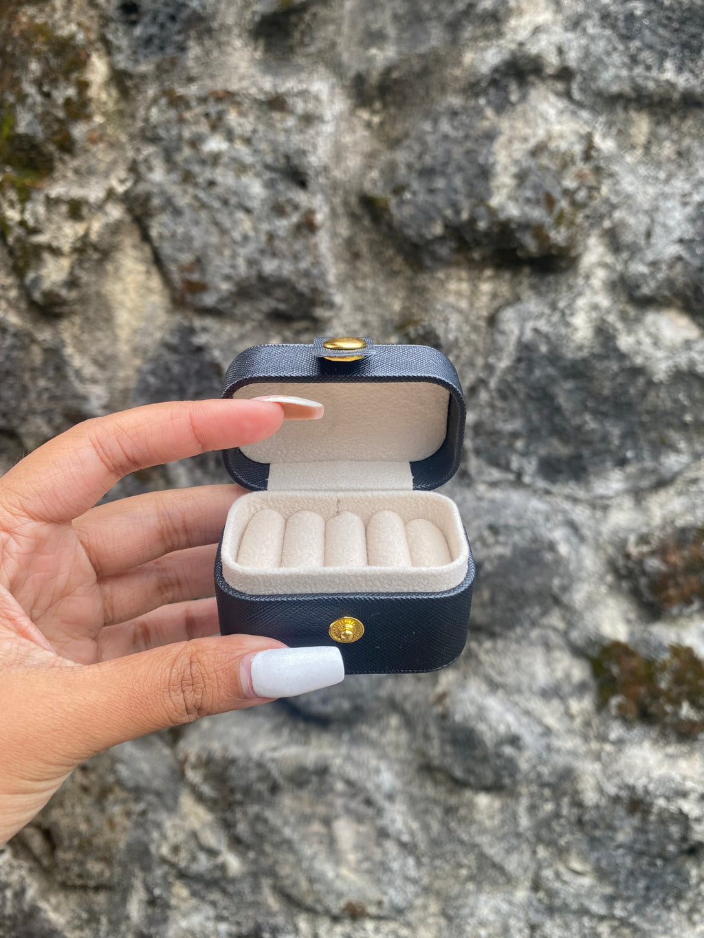 Mini boîte de rangement Bagues