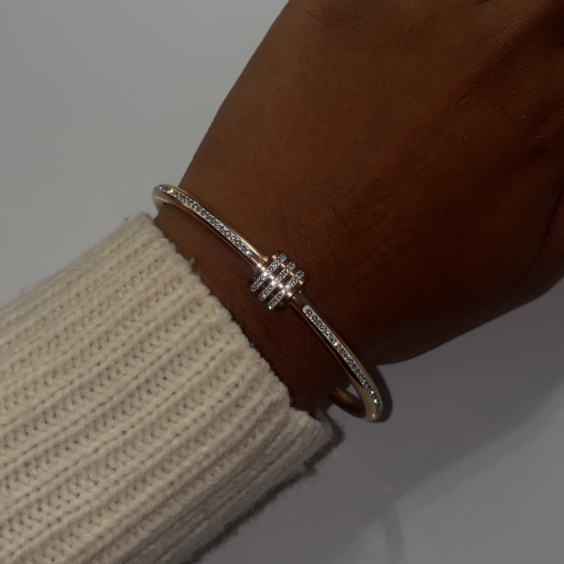 Jonc Sélène ( Argent ou Rose Gold )