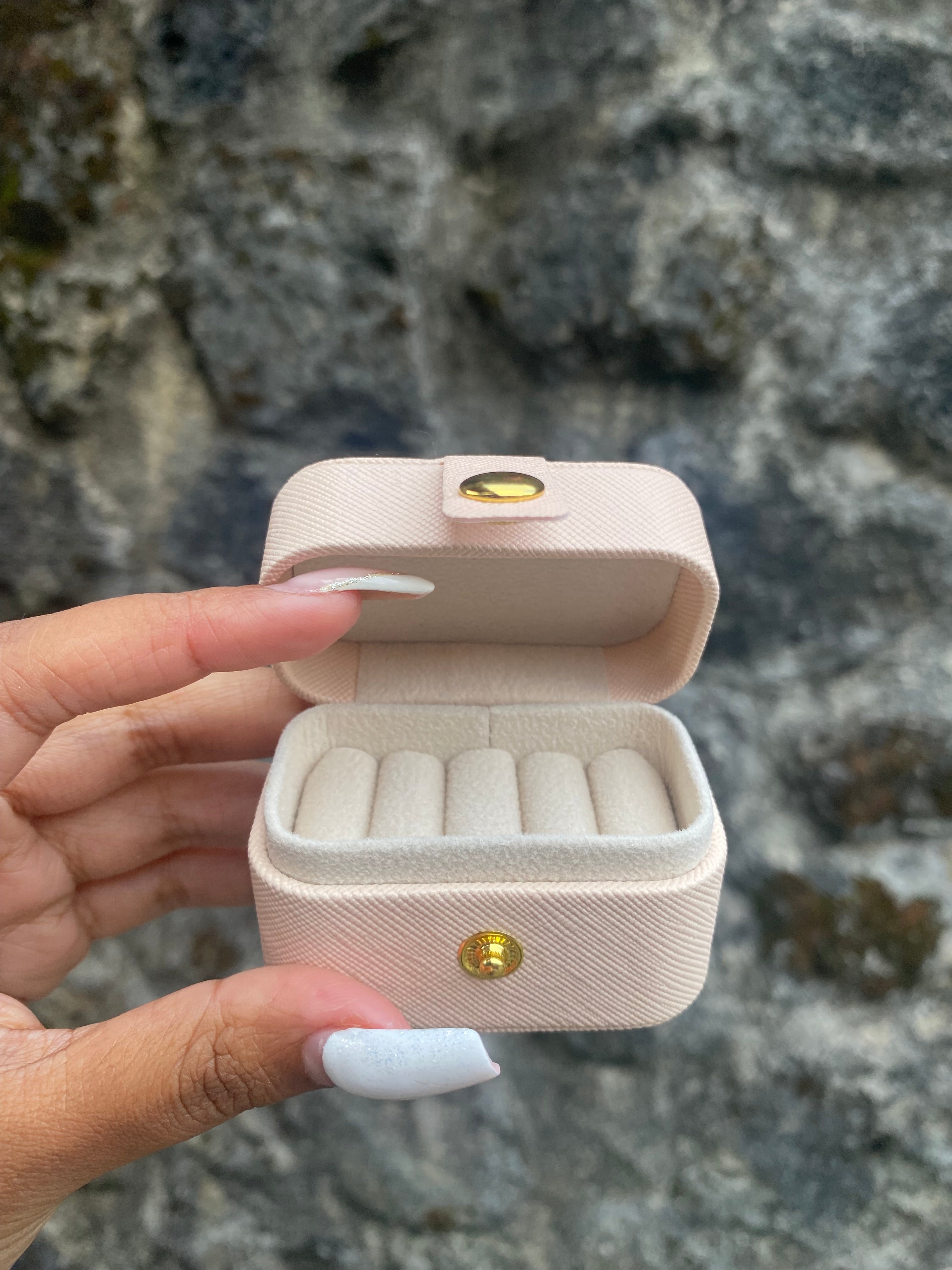 Mini boîte de rangement Bagues