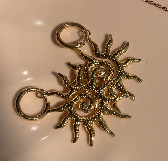 Boucle d'oreille Solstice ( clou ou pendant )