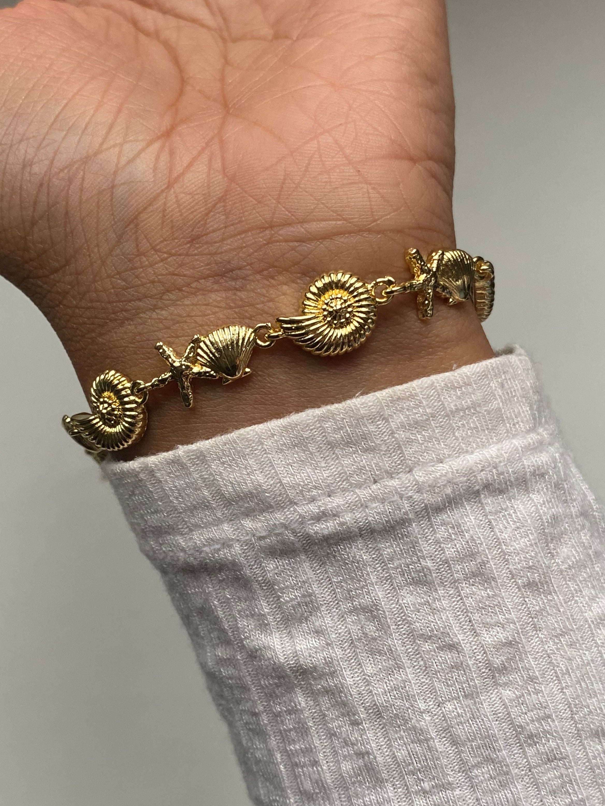 Coquillage doré