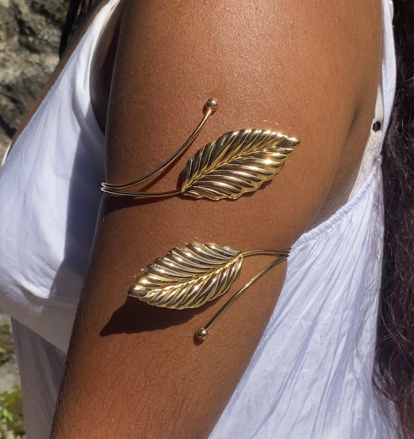 Étreinte dorée ( Bracelet de bras )